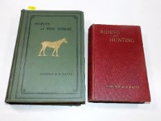 Points Of The Horse & Riding & Hunting By Captain