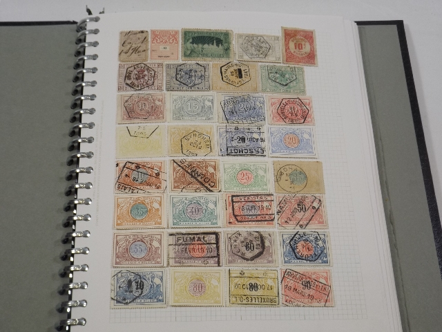 An Album Of Belgian Stamps