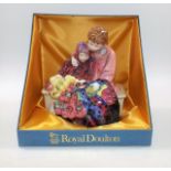 A Royal Doulton HN1342 Boxed Flower Sellers Childr
