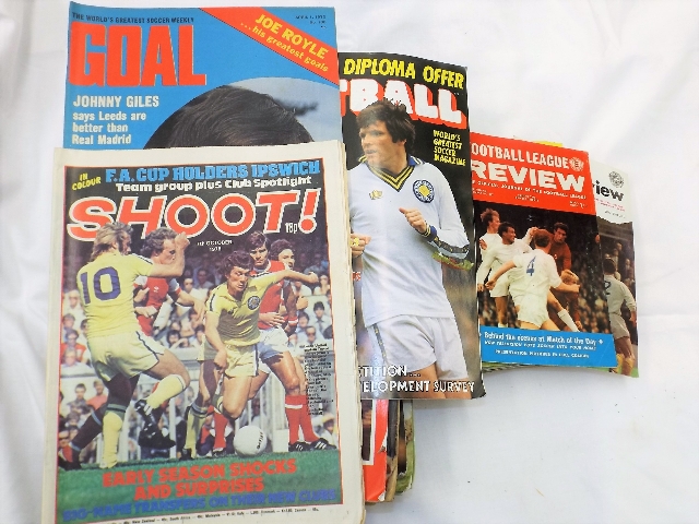 A Quantity Of Vintage Football Magazines