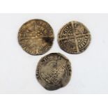 Three 15th/16thC. English Silver Coins
