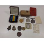 A WW1 & WW2 Family Medal Set - Horace King 408247