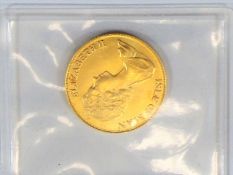 An Isle Of Man 1974 Gold Sovereign