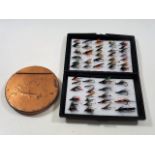 A Box Of Flies & A Copper Cast Box