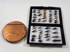 A Box Of Flies & A Copper Cast Box