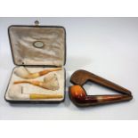 Two Cased Gentleman's Pipes