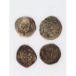 Four 15th/16thC. British Silver Coins