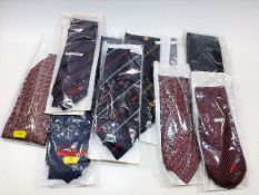 A Collection Of Railway Drivers Ties Including Fre