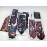 A Collection Of Railway Drivers Ties Including Fre