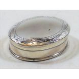 A Small Silver Snuff Box