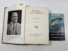 Modern Sea Angling F. D. Holcombe & Sea Trout F. W