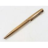 A 9ct Gold Parker Pen