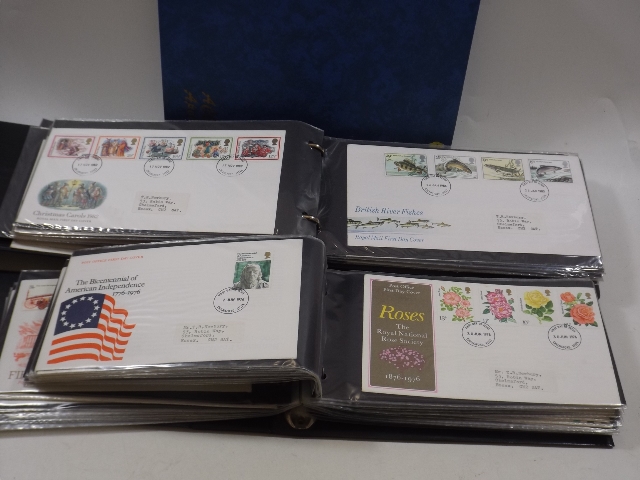 Two First Day Cover Albums & A Small Stamp Album