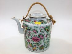 A 19thC. Chinese Famille Rose Teapot