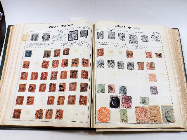 A Large Stamp Album With Three GWR Stamps & Some R