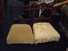 Two Small Nursing Chairs