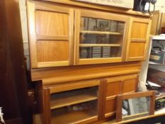 Two Teak Nathan Cabinets