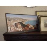 A Pair Of Cannes Hand Coloured Photographic Prints