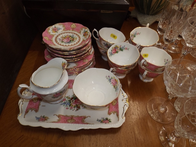 A Royal Albert Part Tea Service