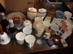 A Poole Pottery Pot, Coins & A Quantity Of Sundry Ceramics Etc.