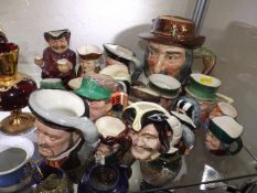 A Large Quantity Of Doulton Character Jugs