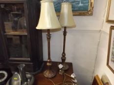 A Pair Of Modern Lamps