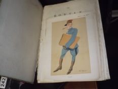 A Small Portfolio Of Antique Prints Twinned With A