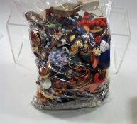 A Large Bag Of Costume Jewellery