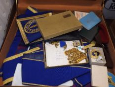 Two Suitcases Of Masonic Related Items