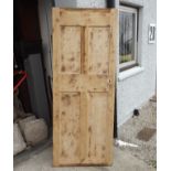 A Stripped Pine Door