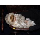 A Childs Doll & Vintage Style Pram