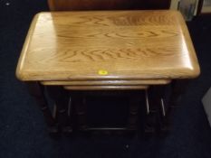 An Ercol Style Nest Of Tables