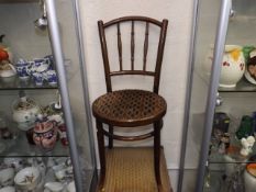 A Small Bedroom Chair