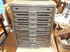 A Steel Filing Chest