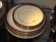 A Quantity Of Minton Porcelain Dinner & Side Plate