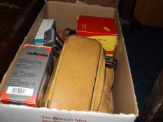 A Boxed Quantity Of Photography Items