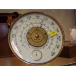 A Brass Jaeger Barometer