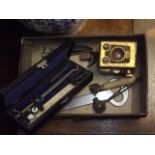 A Kodak Brownie Camera & Other Items