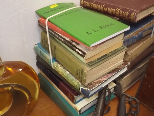A Quantity Of Various Books Including Some Of Corn