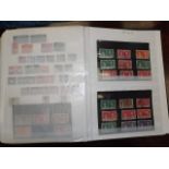 A large album of British stamps