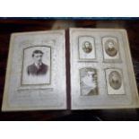 A Victorian family photo album