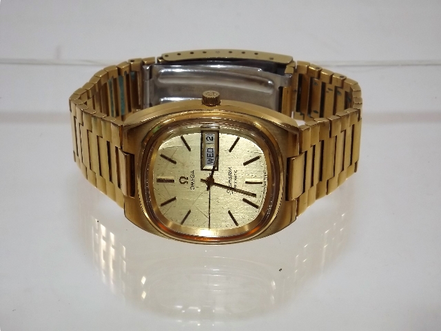 A Gents Omega Seamaster wrist watch