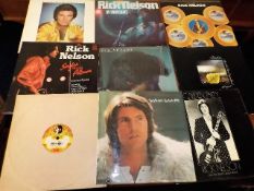 A selection of Rick Nelson vinyl LP's
