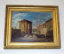 A 19thC. Gilt Framed Italian School Oil On Canvas