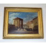 A 19thC. Gilt Framed Italian School Oil On Canvas