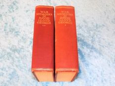 War Memoirs of David Lloyd George, two volumes