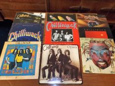 A selection of Chilliwack vinyl LP's