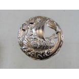 A Robert Allison Scottish silver brooch