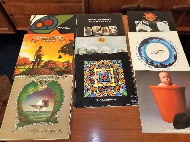 A selection of Barclay James Harvest vinyl LP's