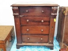 A Small Four Drawers Chest